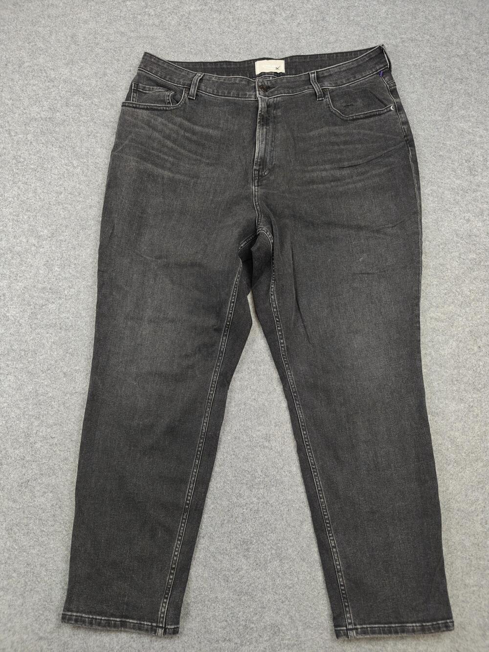 Everlane The Curvy Cheeky Jeans Womens 35 Charcoal Wash Skinny Mid Rise Stretch